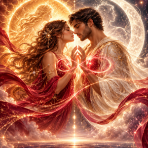 Magica Lectura Sinastria de Pareja Cuántica Romantica