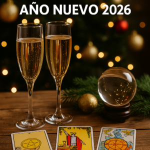 PACK LECTURA CARTA ASTRAL ESPECIAL AÑO NUEVO 2026 + 3 AUDIOS MÁGICOS